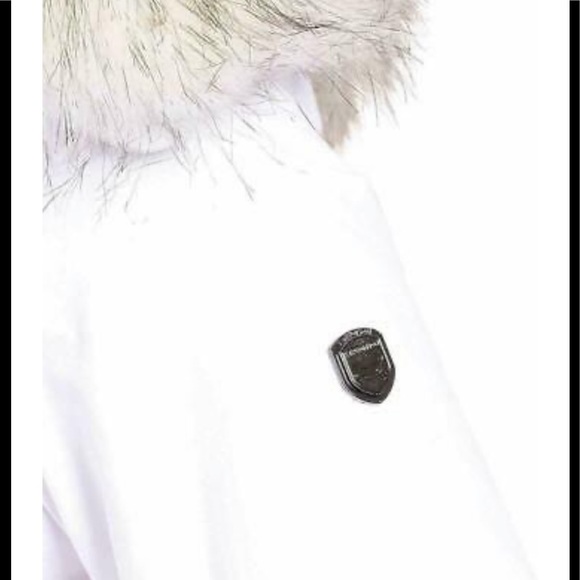 NWT,1 MADISON EXPEDITION Fur Trim parka white - Picture 5 of 17